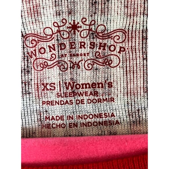 Christmas Red Plaid Top XS Festive Santa Holiday Classic Chic Preppy Retro 80s - Picture 5 of 9